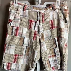 Madison Men’s Plaid Shorts Size 34